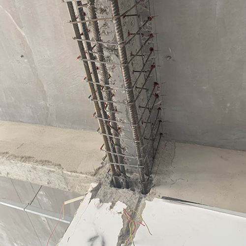 梁柱增大截面加固